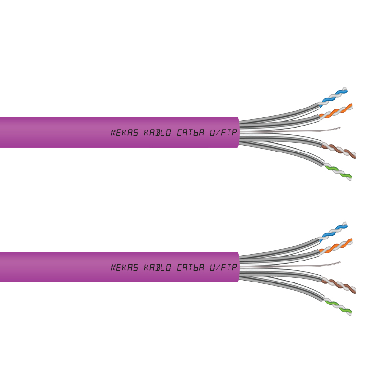 CAT6a U/FTP кабель передачи данных локальной сети ethernet сетевой кабель для компьютера сетевой кабель локальной сети