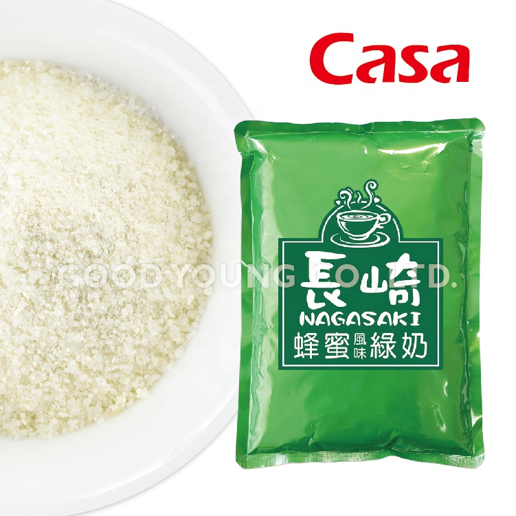 Taiwan Bubble Tea Drinks with HALAL HACCP Certification Instant Honey Milk Tea Powder Ingredients