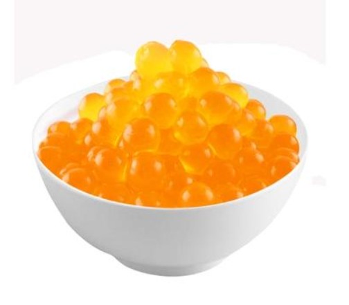 Peach Flavored Fruit popping boba from Taiwan 3.2kg