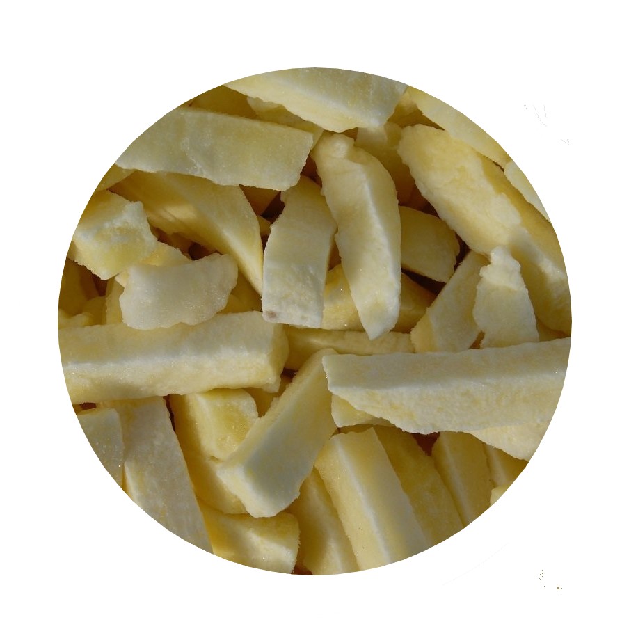 A001-IQF замороженный нарезанный кубиками органический картофель