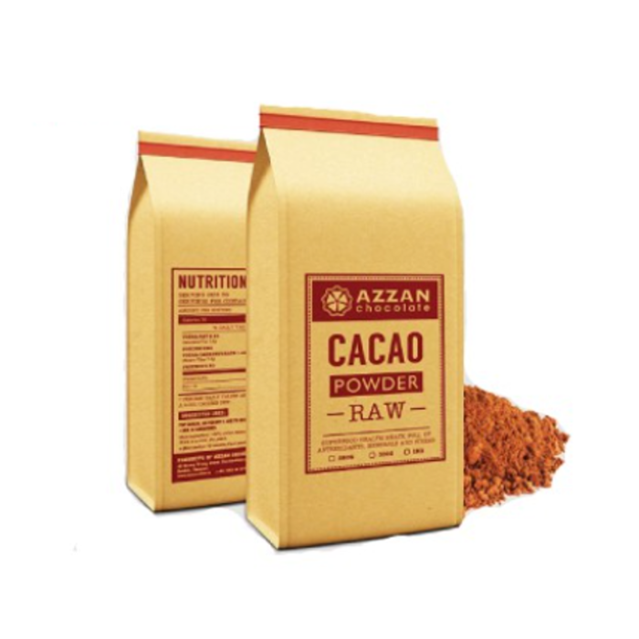 1 year Shelf Life Bag Packaging Azzan Cacao Powder, 100% Cacao 500g Export From Vietnam