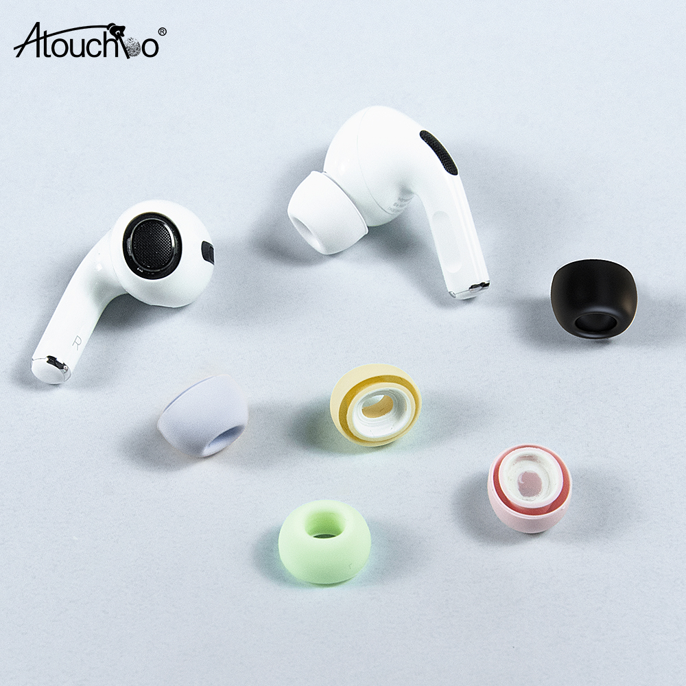 Мягкие удобные для Airpods Pro силиконовые вкладыши для замены