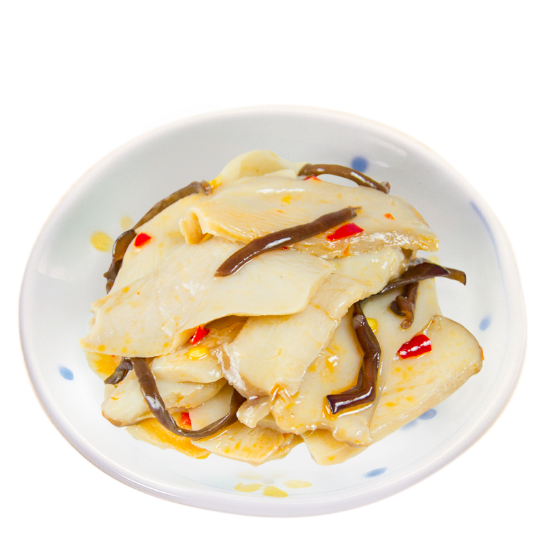 Hot Selling ready to eat Frozen spicy king oyster mushroom