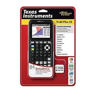 New Texas Instruments Graphing Calculator TI-84 Plus CE with free shipping