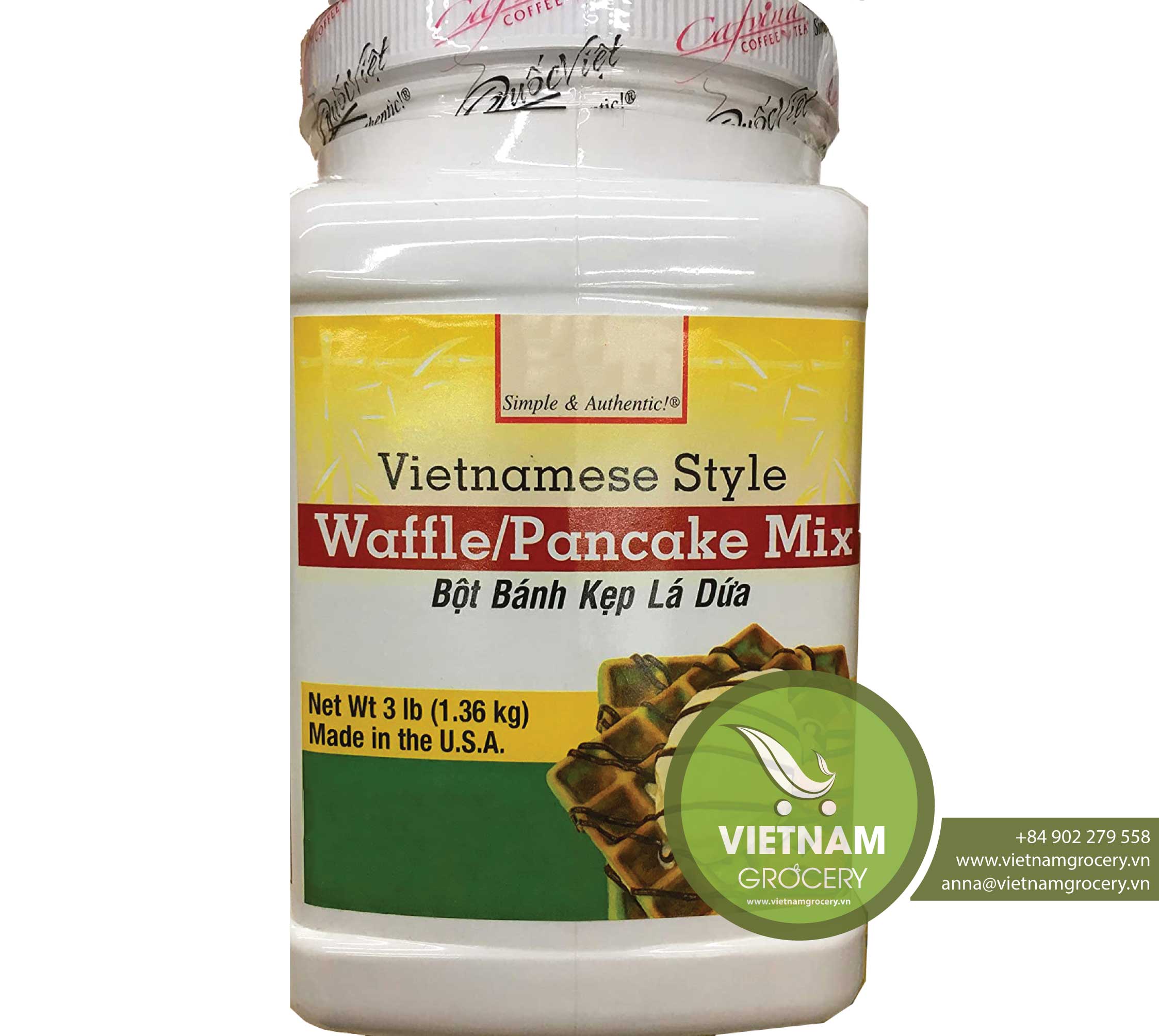 Vietnamese Style Waffle Pancake Mix Wholesale