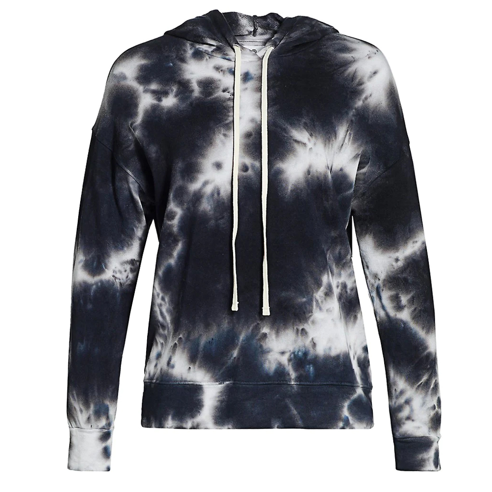 High Quality Women Tie Dye Sports Wear Long Sleeve Hoodie