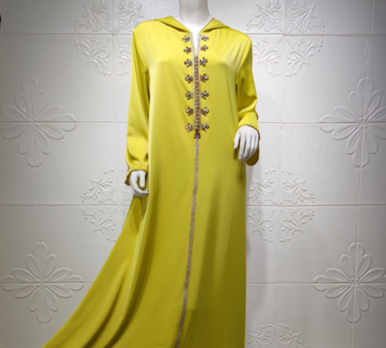 2022 Women muslim robe summer spring dress new color and fashion dress hot sale robe