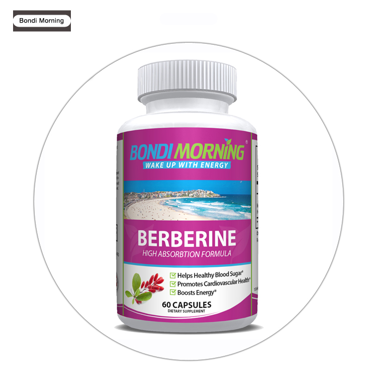 High Absorption Berberine HCL Capsules for Maintaining Blood Sugar Level at Lowest Price