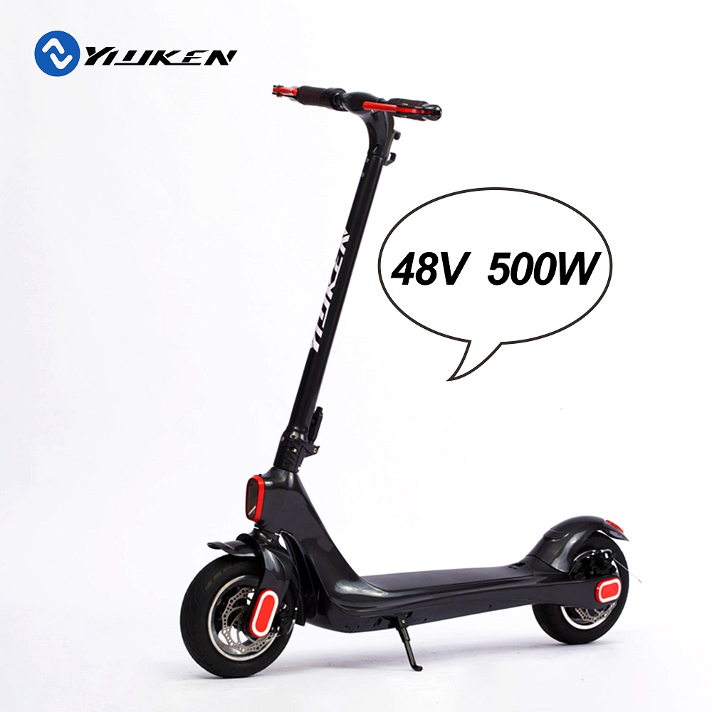 48v 7.5ah 10ah 13ah Wholesale China Custom Magnesium Alloymobility 10Inch foldable adult electric scooter