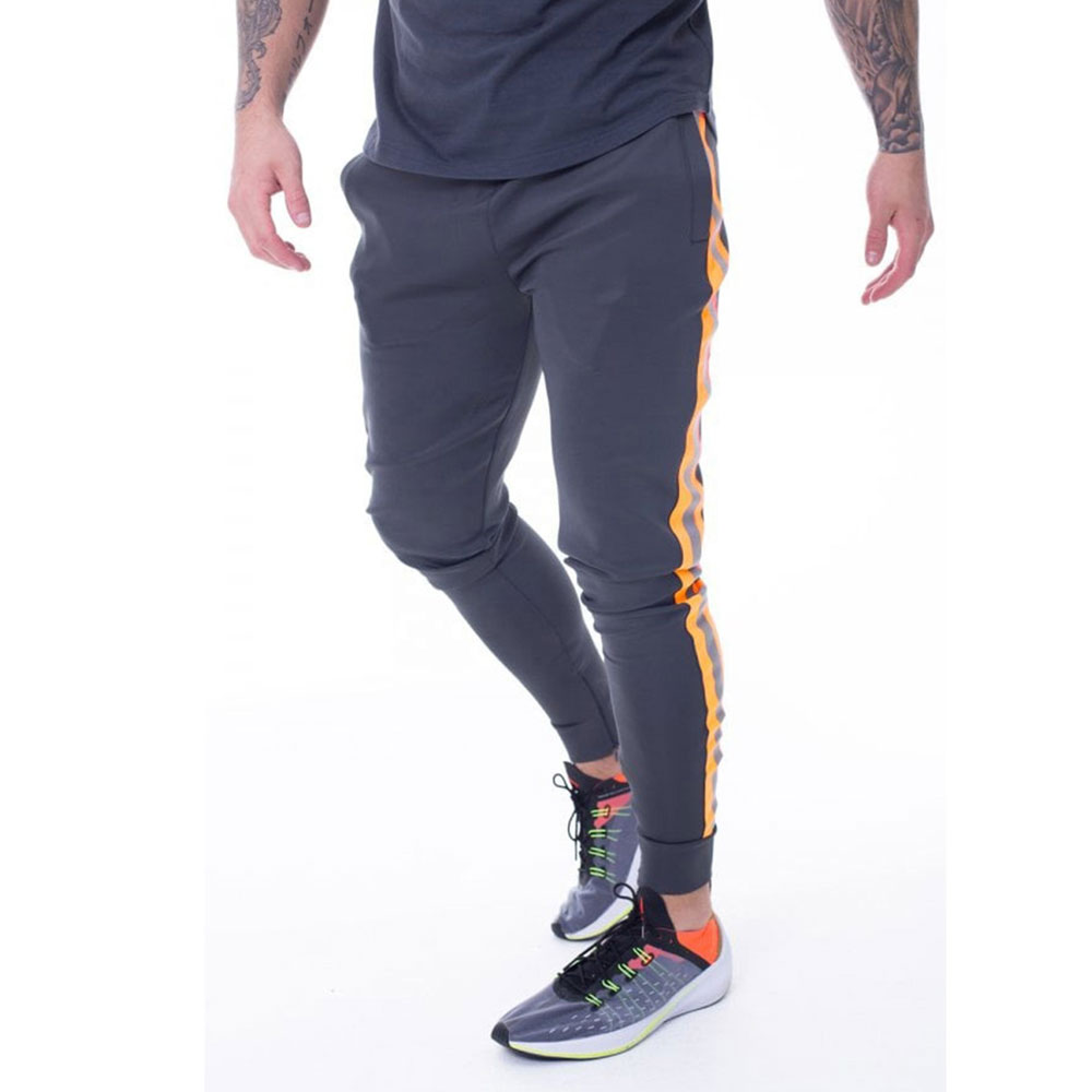 New Sweatpants Men's Pants Fashion Pencil linen Pants Men Full Length Drawstring Trousers For Men Casual Pant