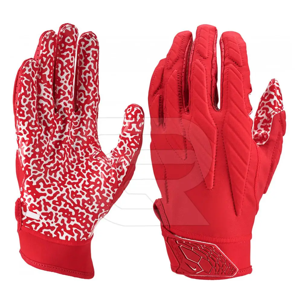 New Design Custom Made American Football Gloves