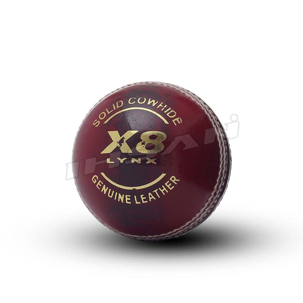 Cricket Ball Lynx X8 Leather Cricket Hard Ball Top Selling Cricket Hard Ball