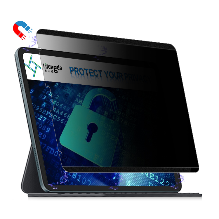 360 degrees magnetic privacy protection For tablet screen guard protector iPad Pro 11