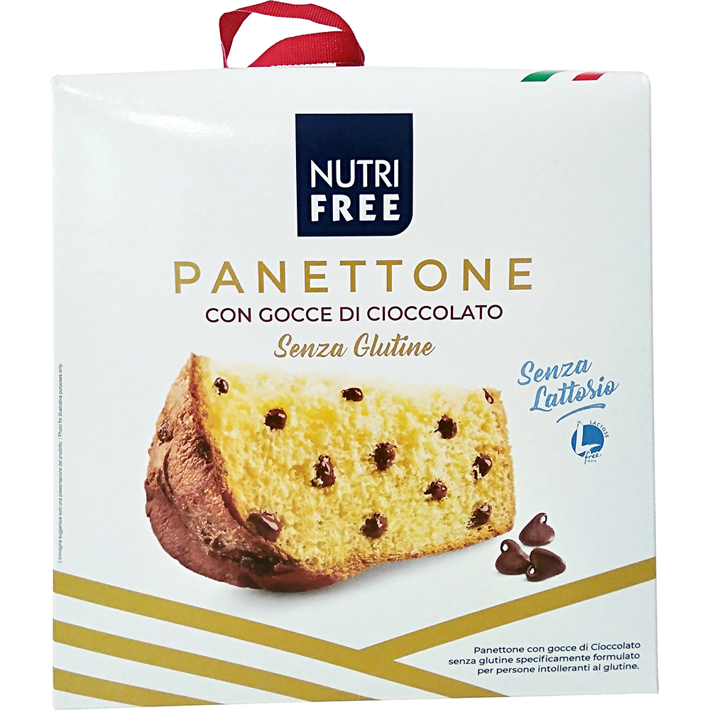 Gluten Free PANETTONE WITH CHOCOLATE CHIPS 600g