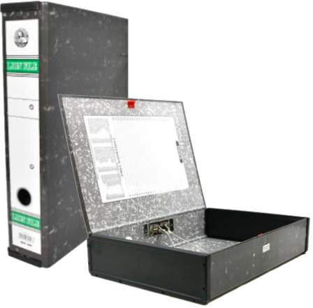 Файл Lion Box 3 "F4 Bff480 легко хранить вертикально и горизонтально