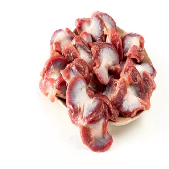 Halal ifq frozen processed duck gizzards