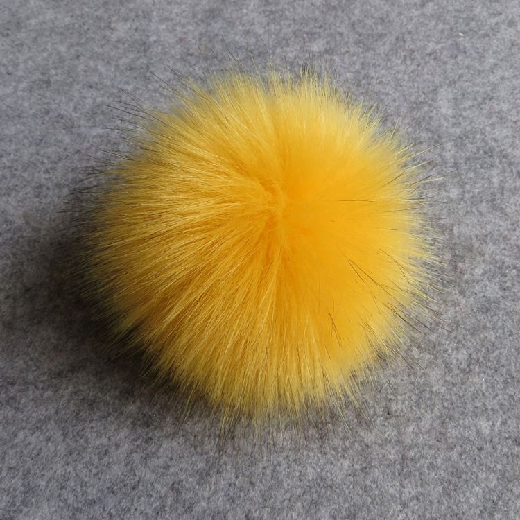 Оптовая продажа Современный супер мягкий мех брелок pom мяч для сандалий