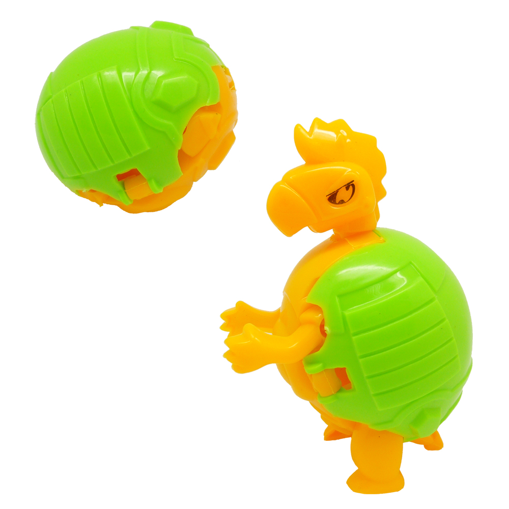2018 Novelty Speelgoed Gift Small Capsules Egg Toys Animals Plastic Transformable Stone Age Dinosaurs for Vending Machines