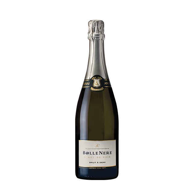 Bollenere - Top Quality Sicilian White Sparkling Wine Blanc de noir Brut Vino Spumante di Qualita VSQ 12,5% 75 cl
