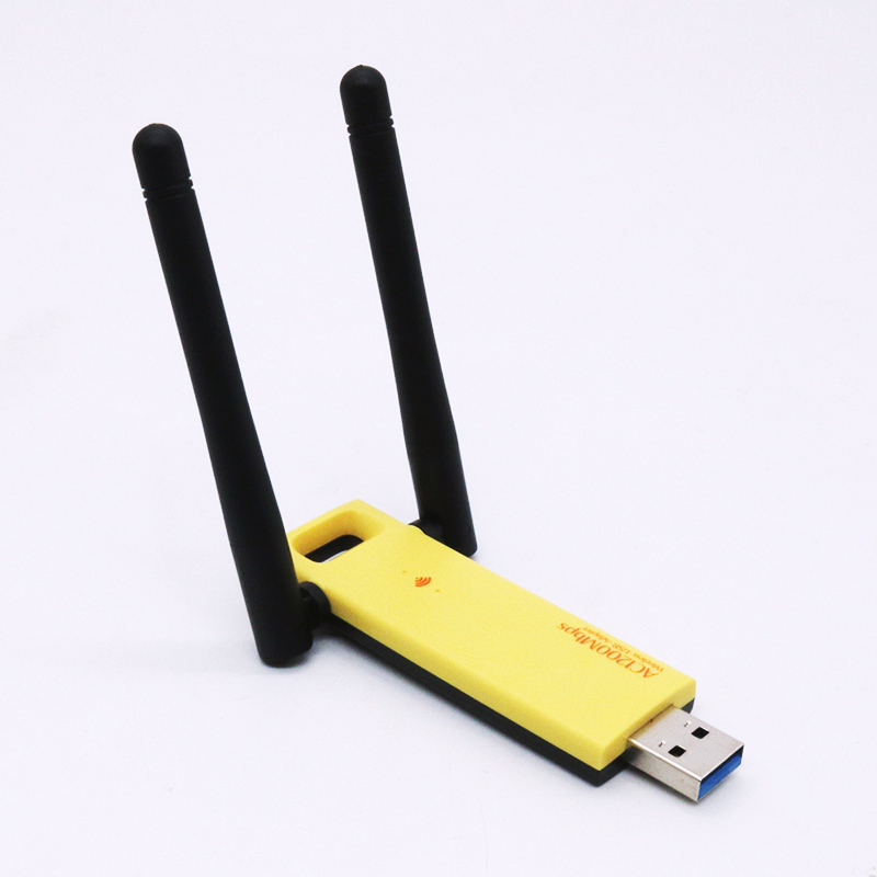 Двухдиапазонный 1200 м USB WIFI адаптер USB ключ приемник Сигнал беспроводной USB адаптер