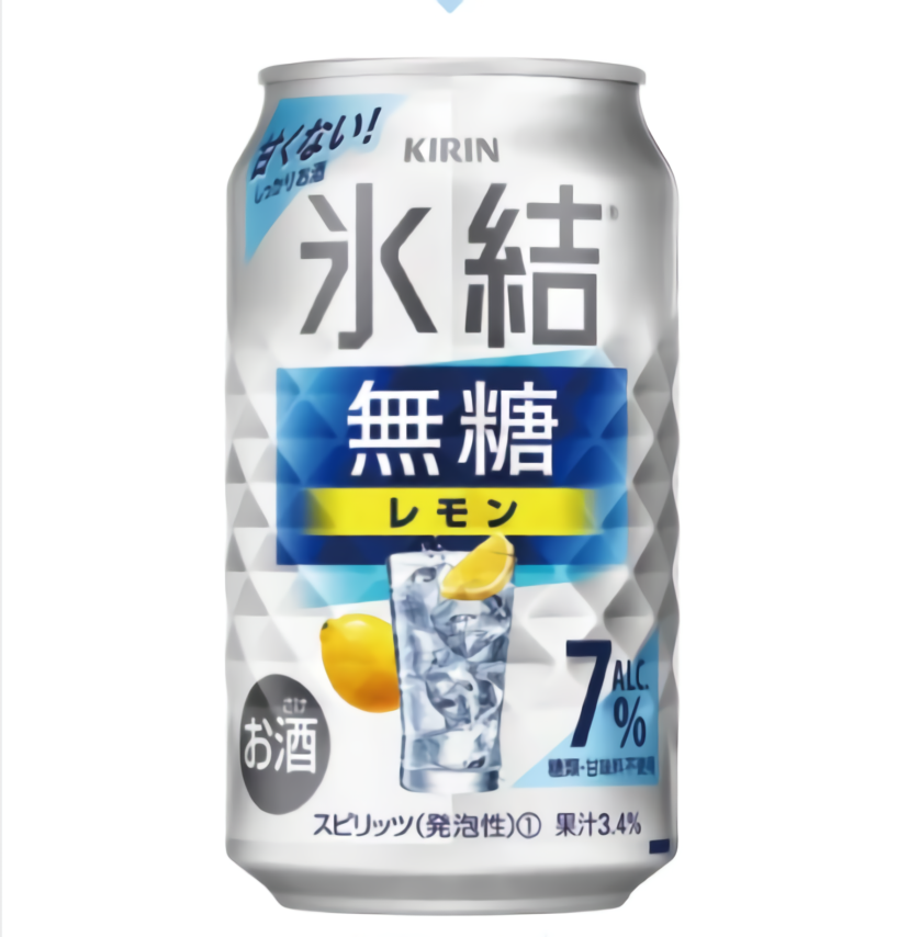 liquor wine japanese liquor Kirin Freezing Unsweetened Lemon Alc.7%