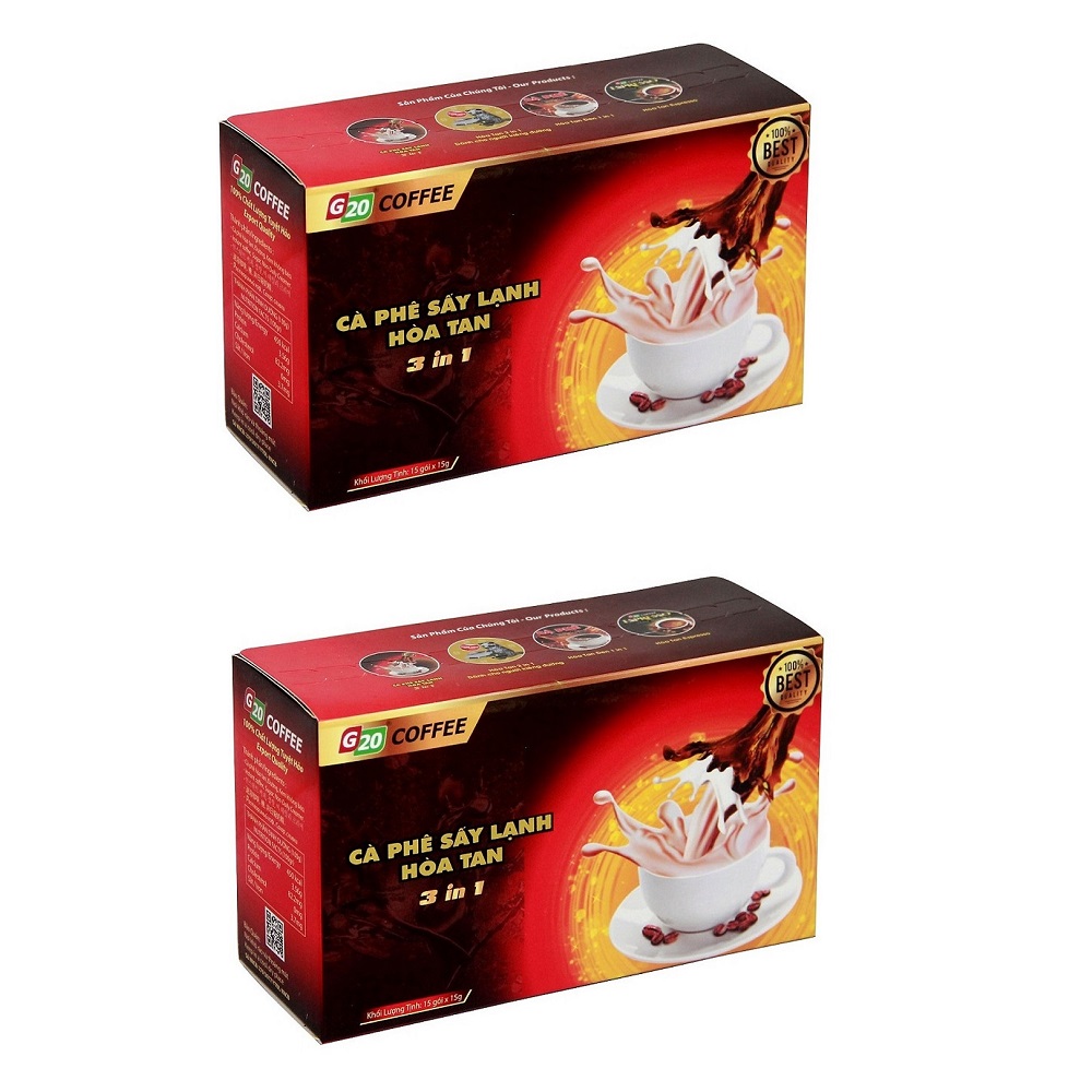15 саше x15g потеря веса растворимый кофе 3 в 1 с сертификатом HACCP и JAS из Вьетнама