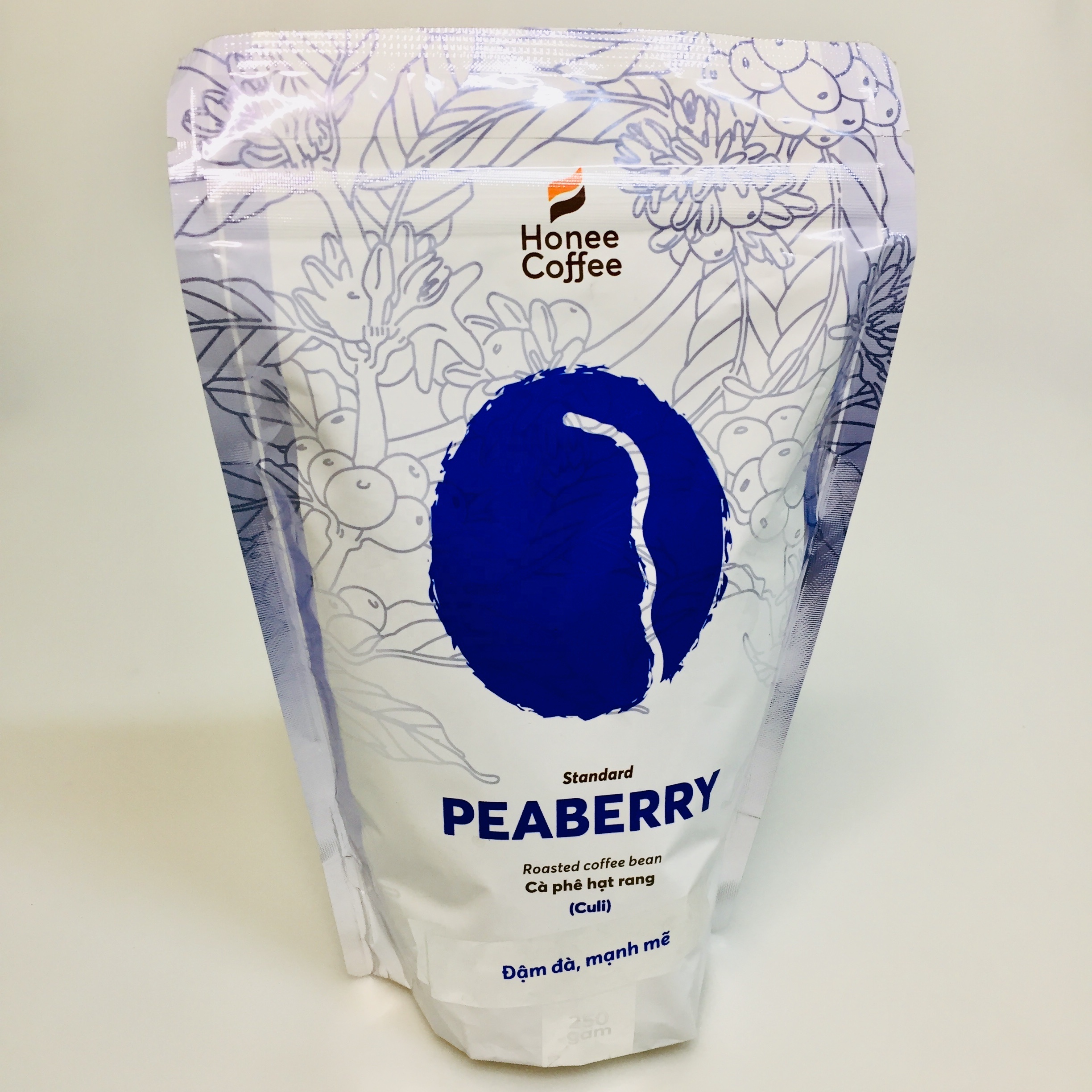 Кофе Honee-вьетнамские жареные кофейные зерна Peaberry, среднее обжарение 250 г