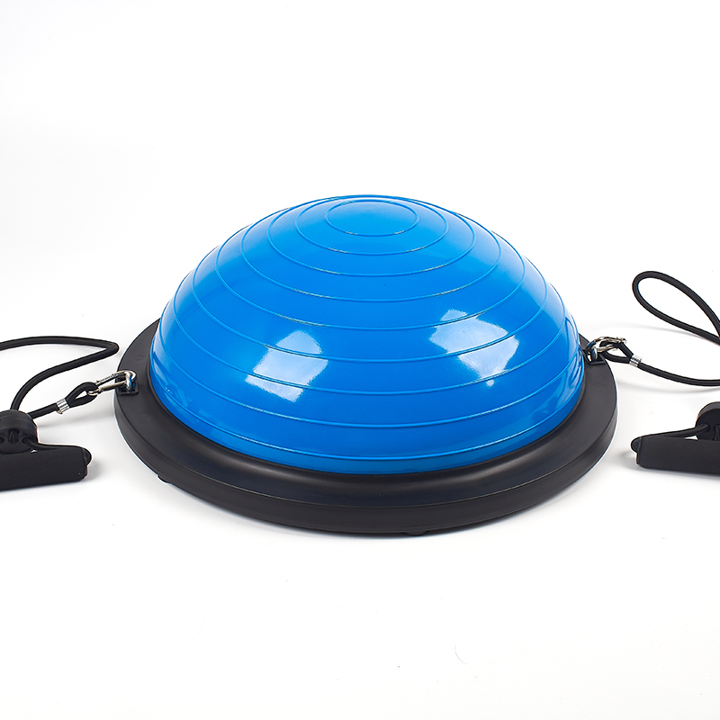 Pilates jump ball hemisphere YoGa Half wave speed increase sponge handle Balance hemisphere