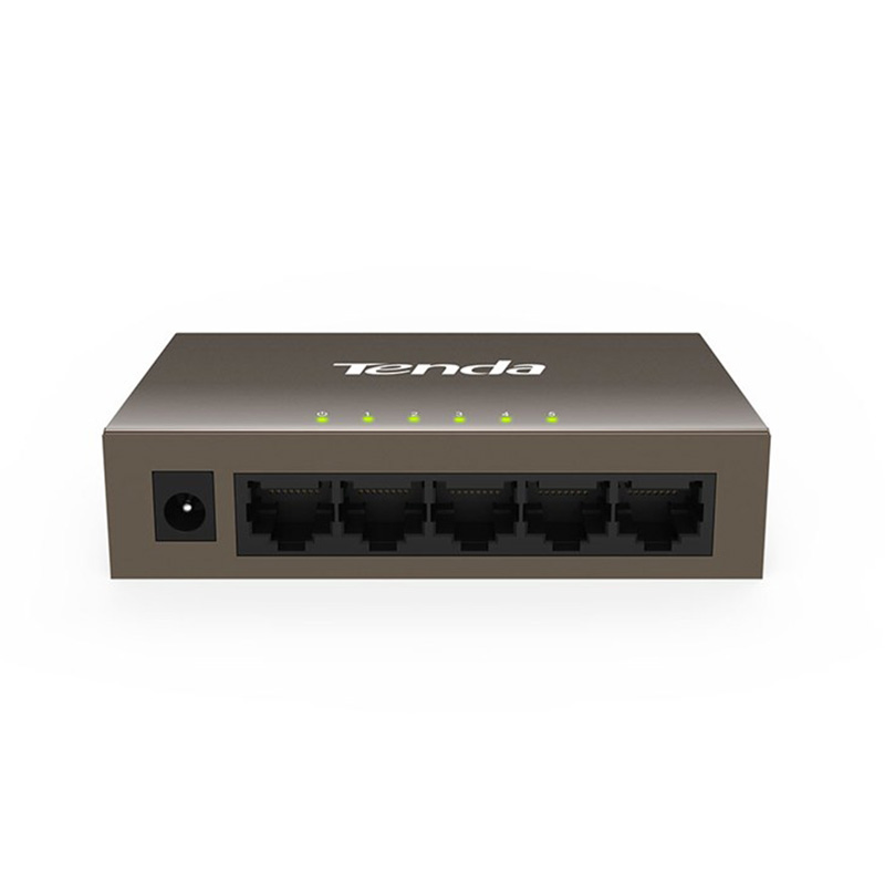 Tenda TEG1005D GE 5-разъемное зарядное usb-устройство Порт Gigabit мини настольный Homeuse Ethernet-коммутатор