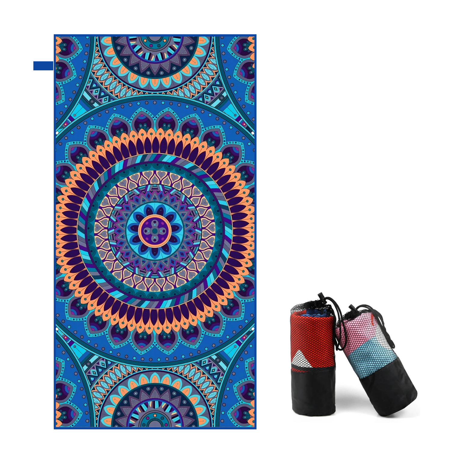 Summer microfibre new design custom digital printing sports Yoga sea beach towel with printing logo