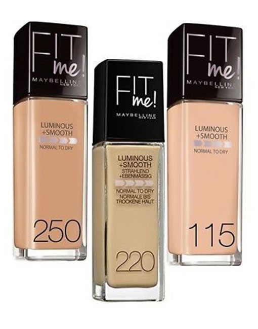 New May-bellines Fit Me Matte + Poreless Liquid Foundation Makeup, Nude Beige, 1 fl.oz