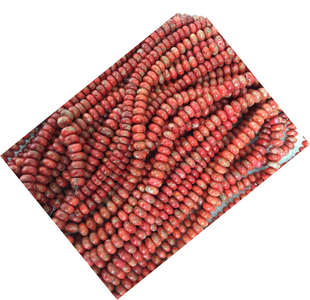 Coral gemstone Beads Coral Bone Beads Round Bone Beads
