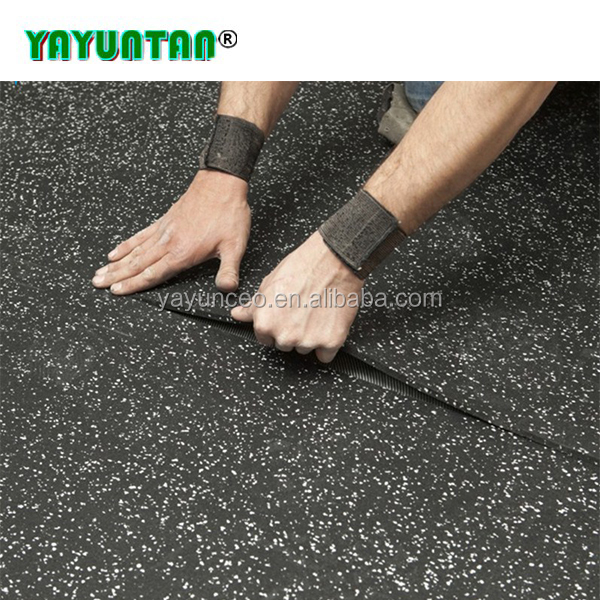 Противоскользящие EPDM тренажерный зал резиновые полы рулонов плитки/Спортивная комната резиновый коврик