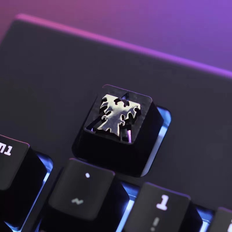 Factory NEW Best selling keystone customized mechanical keyboard metal keycaps for MX cherry switch keyboard