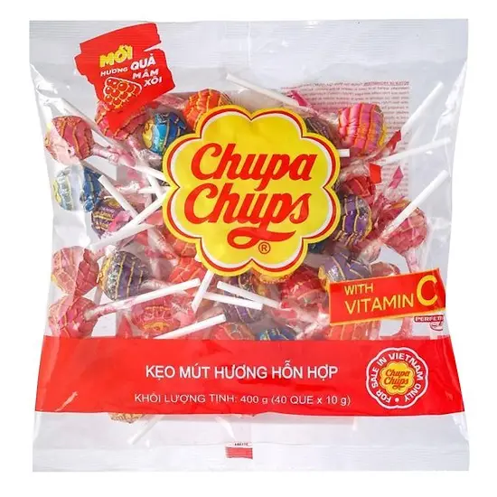 Cheap Price Sweet Candy CHUPA CHUPP Candy lollipop from vietnam