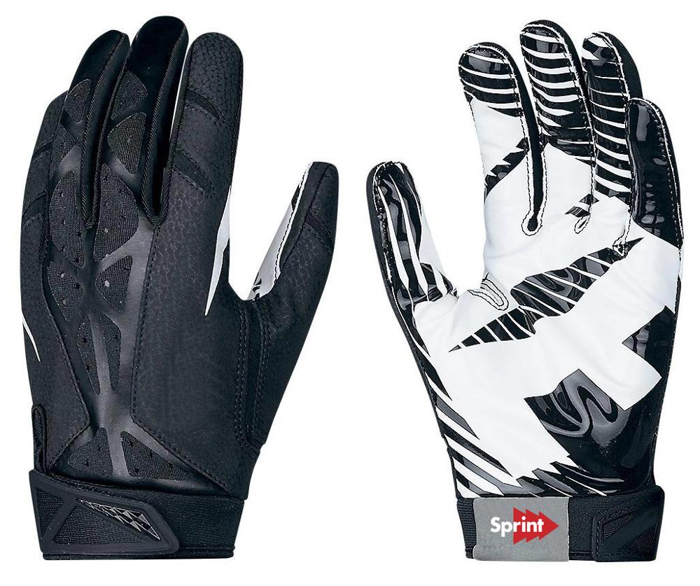 Non slip silicone palm American Football Gloves