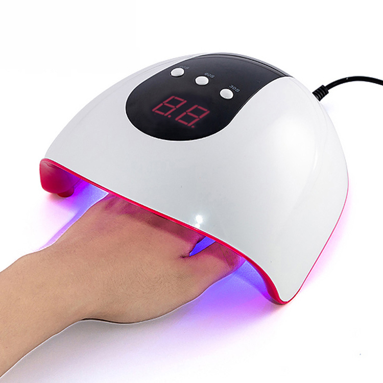 2021 latest design product 72w uv led nail lamp free sample
