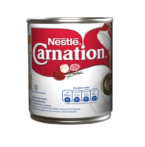 Конденсационное молоко Nestle в форме гвоздики