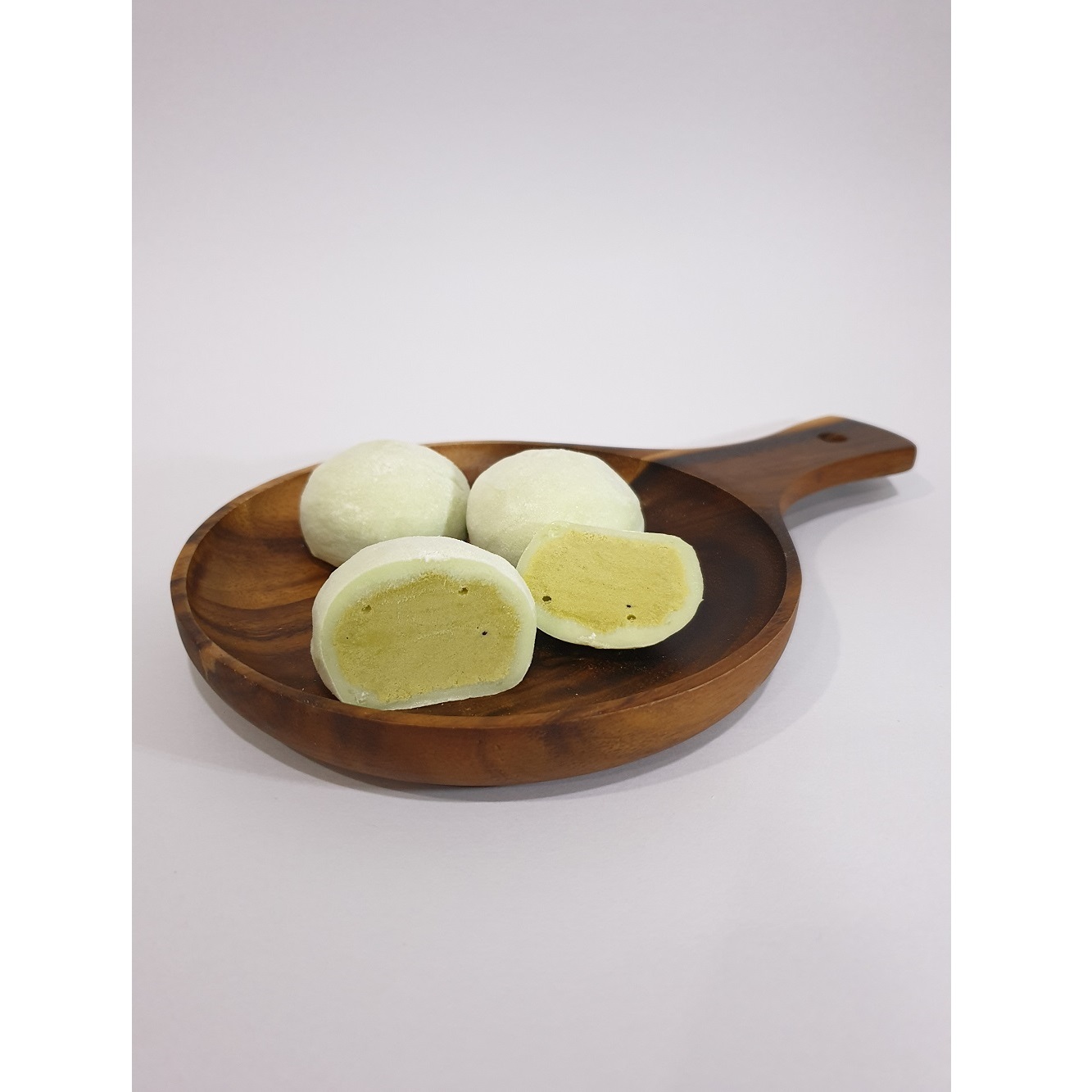 Chewy Matcha Powder Rice Dough Beverage Round Ball Soft Tea Box Milk OEM/ODM Mochi Ice Cream Matcha Flavor