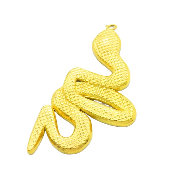 Cheapest Wholesale Stainless Steel Gold Snake Pattern Pendant Designs