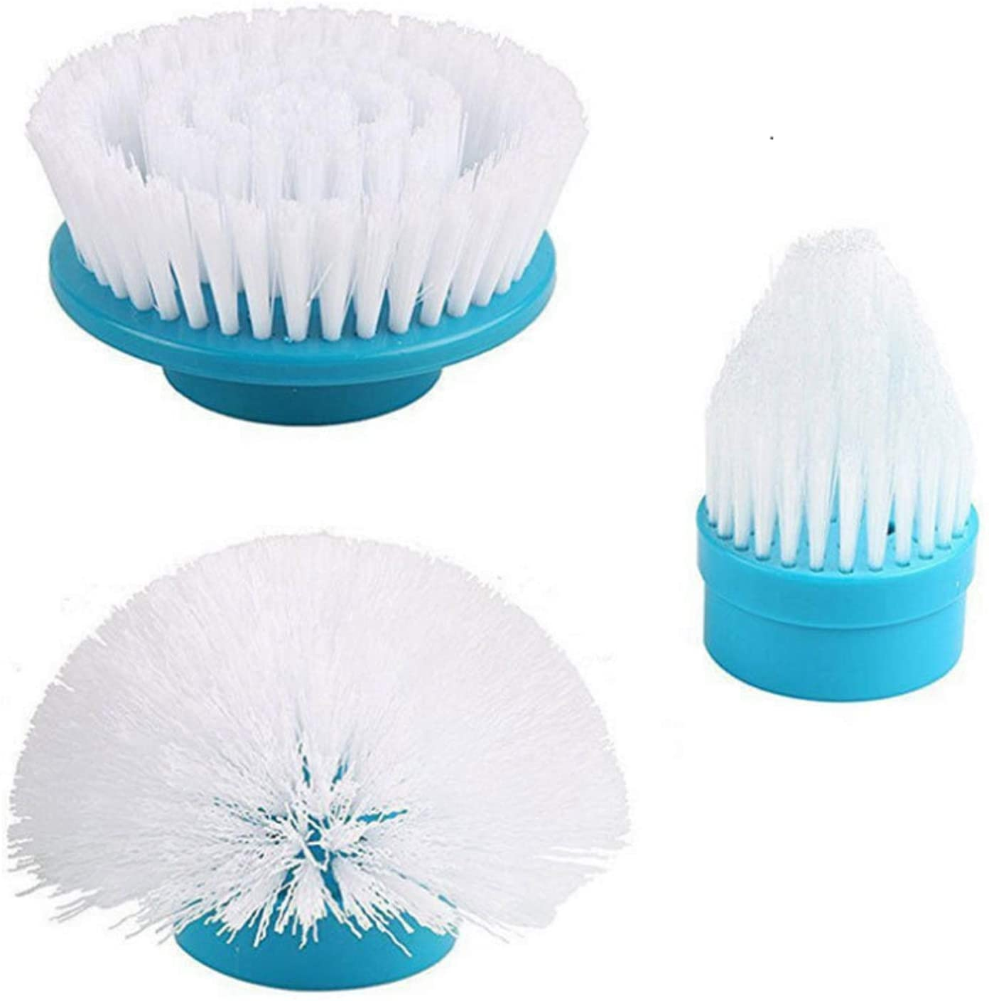3pcs Electric Spin Scrubber Replacement Brush Heads