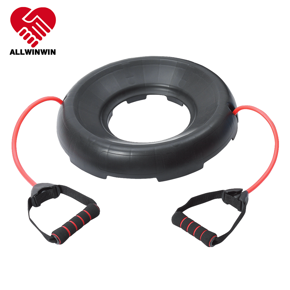 ALLWINWIN EXB09 Exercise Ball - Base Stack Storage Rack Resistance Tube Yoga Gym Workout Fitness Birthing