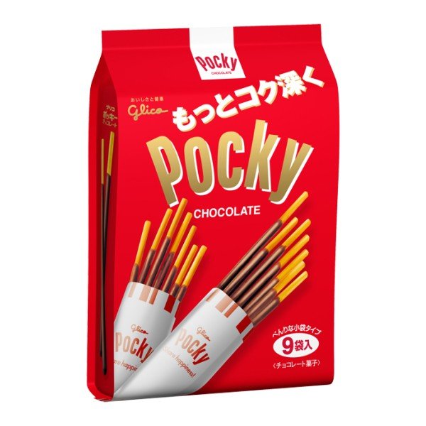 Производители лучшие в оптовых продажах Ezaki Glico Pocky 9 мешков Япония большое количество функциональной полки OEM