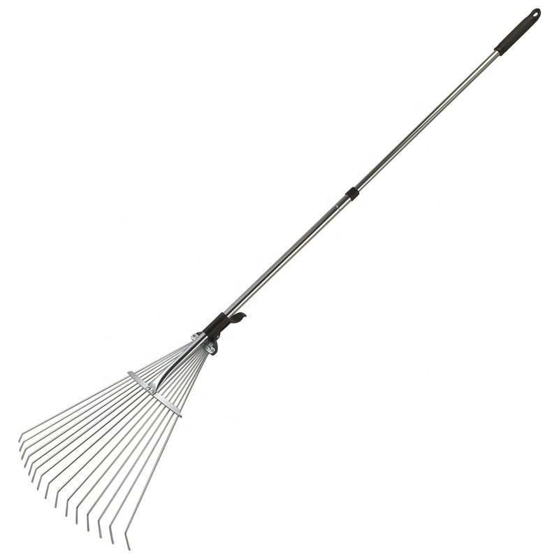 Adjustable Telescopic Leaf Lawn Rake