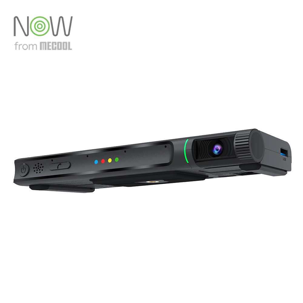 2021 MECOOL NOW KA2 Amlogic S905X4 AV1 встроенный Google Duo устройство для вызова видео, веб-камера Full HD 1080p с кольцевым светом