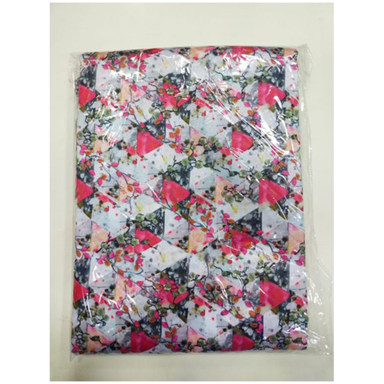 premium quality fabric clothing Digital Prints fabric taffeta silk multiple color fabric