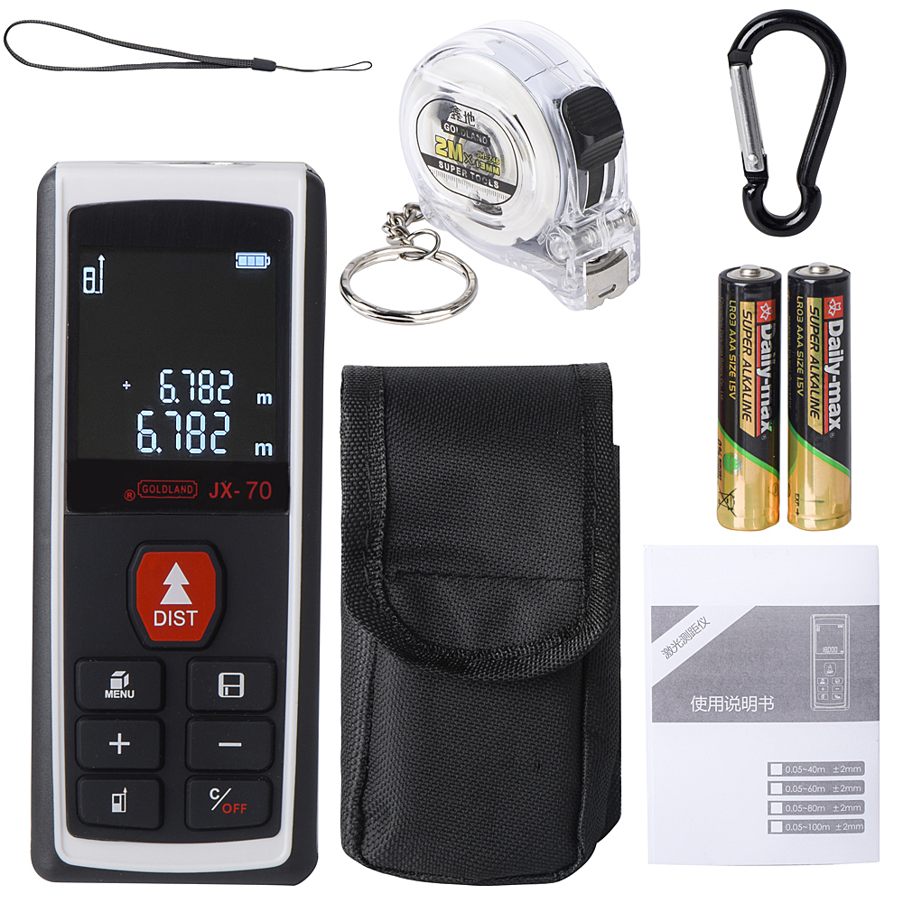 Laser Distance Meter 40M Rangefinder Laser Tape Range Finder Build Measure Device Ruler Test Tool