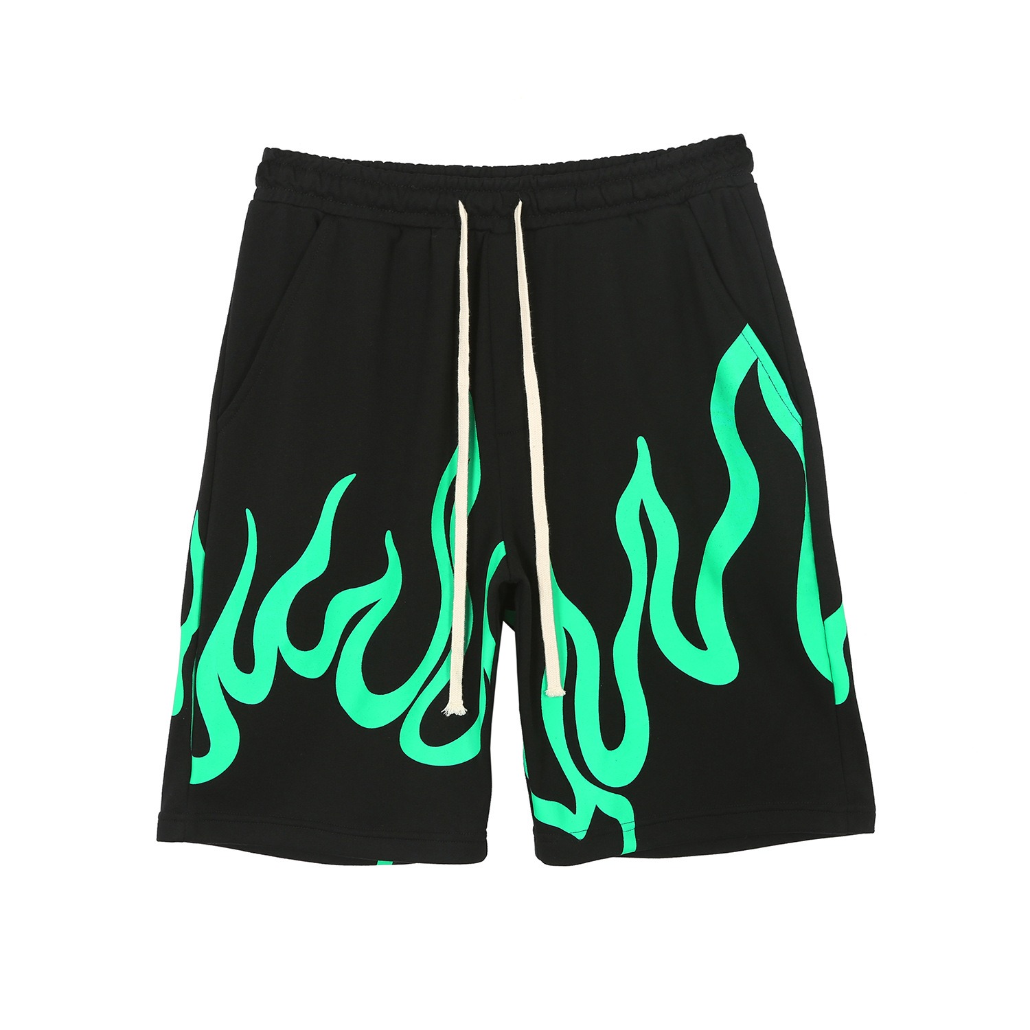 Custom Print Logo Brand Mens Fitted Gym Shorts Fitness Activewear Sport Shorts Cotton Fleece Terry Workout Running Men Shorts
