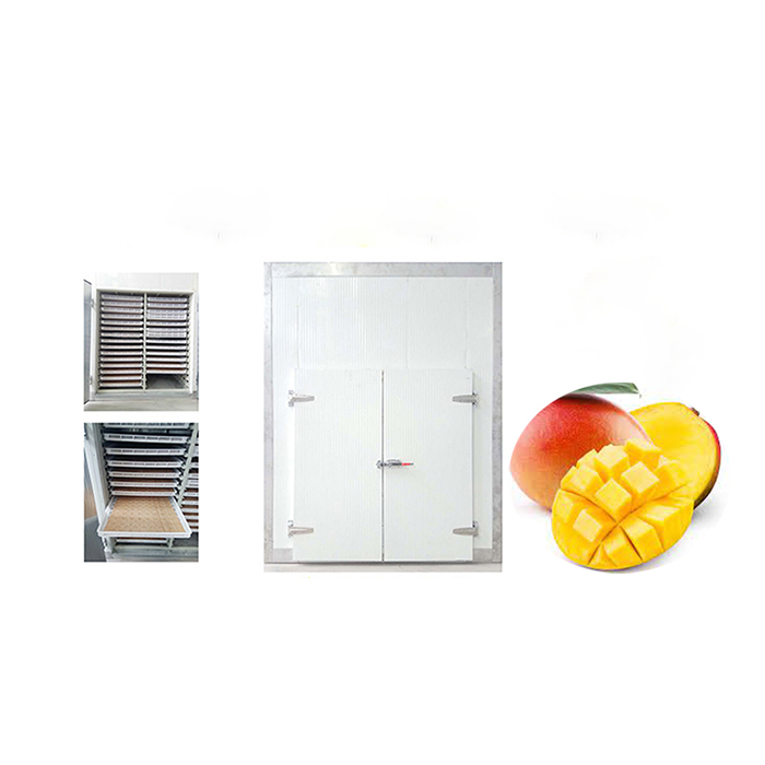 96 trays mango chips or leather drying oven with dehumidifier for industrial dried fruits dehydration