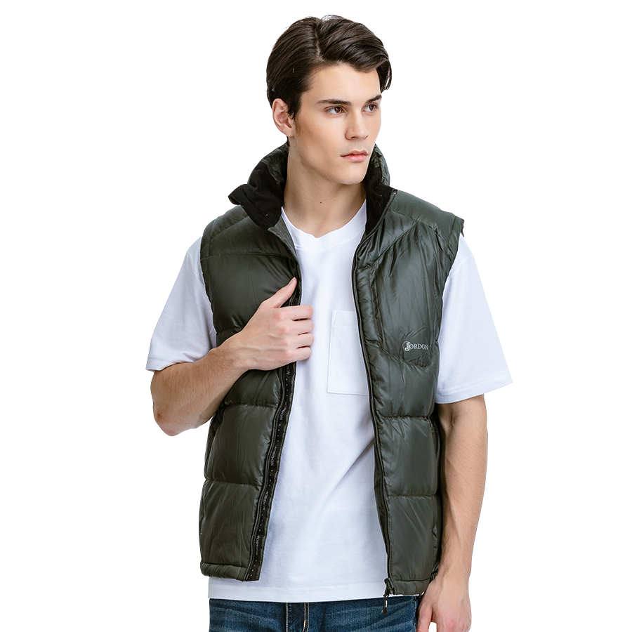 New Designed Ready to ship Men Top Down Vest Outdoor Windproof Warm-keeping Casual Fashion
